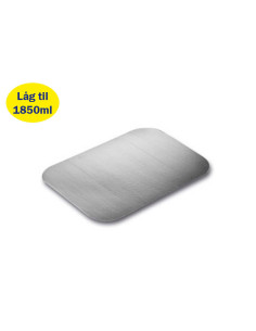Alubakke LÅG t/vinkelkant 1850 ml. 50 stk/pk. - 