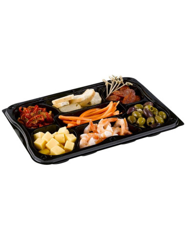 Sushi- og tapasbakker 7 rum