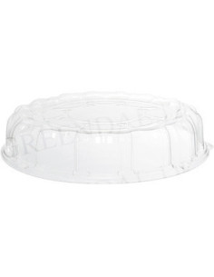 Plastic Lid / Party boxes for sushi Ø40.6cm 50pc/box -  2