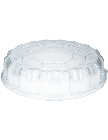 Plastic Lid / Party boxes for sushi Ø40.6cm 50pc/box - 
