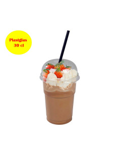 Glass Smoothie Pulsar 300-ml. Box.16x50pc/pack - 