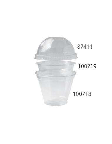 Glas Müsli bæger (Pulsar) Klar 16x50stk/kar - 