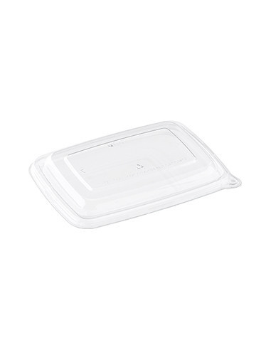 Låg til Miljøbakke Bagasse Rektangulær 
