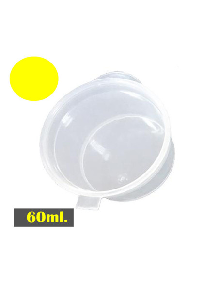 Dressingbæger med hængslet låg 60 ml 2 OZ