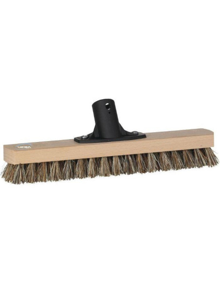 Floor scrub Vikan w/threaded Wood 30cm - 