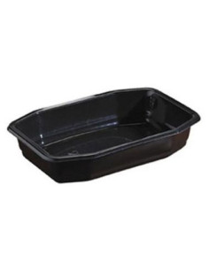 Microform Bakke 1-rums 840ml Sort 240stk/kar - 