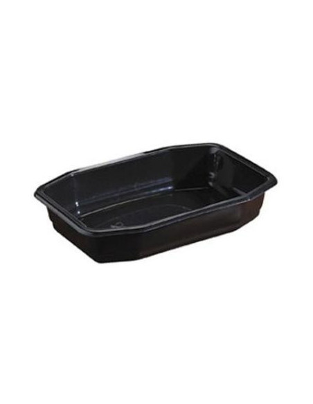 Microform Bakke 1-rums 840ml Sort 240stk/kar - 