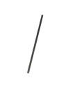 Sugerør Papir Sort lige Ø6x20,5cm 250stk/pak - 