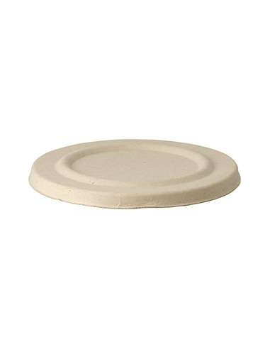 Suppe/Deli Skål Baggase Øko inkl. låg 450ml 1000stk/kar - 