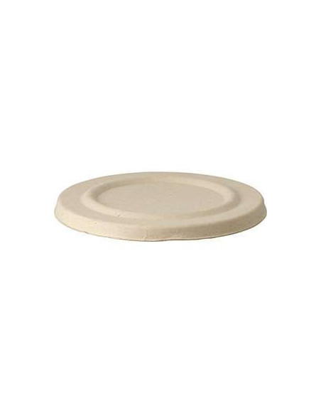 Suppe/Deli Skål Baggase Øko inkl. låg 450ml 1000stk/kar - 