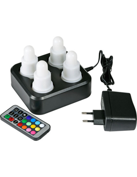 LED lys Duni Multicolor 4stk/pak - 