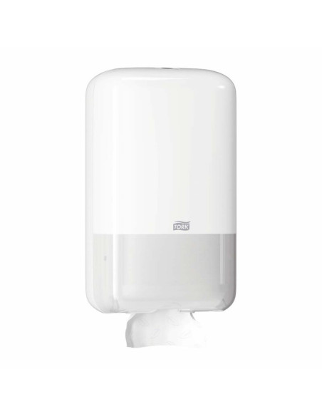 Dispenser Tork Bulk T3 hvid t/toiletpapir i ark 556000