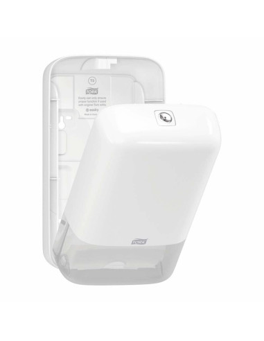 Dispenser Tork Bulk T3 hvid t/toiletpapir i ark 