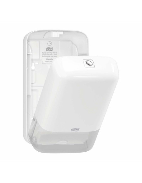 Dispenser Tork Bulk T3 hvid t/toiletpapir i ark 