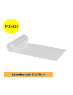 Bucket bag 40 l klar HDPE/virgin 50x60cm - 
