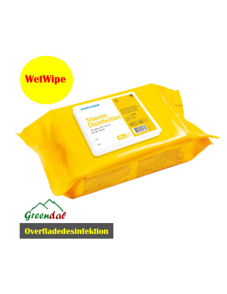 Overfladedesinfektion  Wet Wipe 