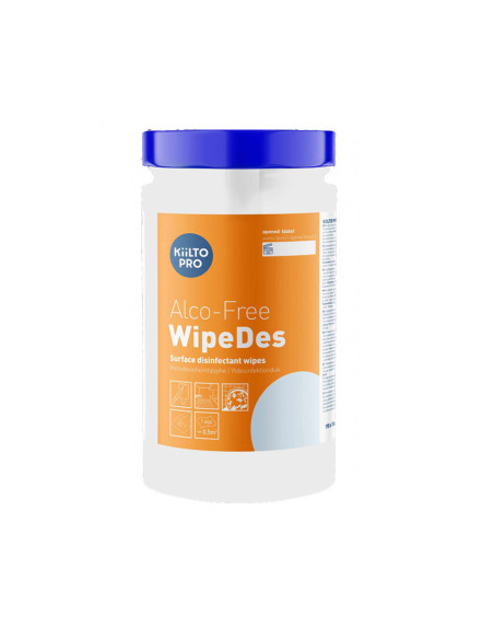 Overfladedesinfektion Alco-Free WipeDes Kiilto Pro  