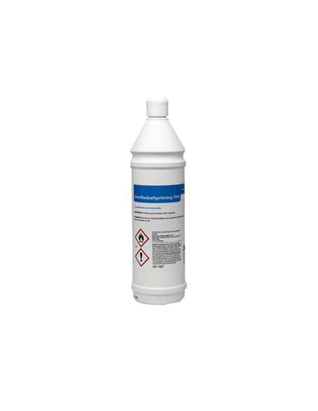 Overfladedesinfektion 75 % 1 ltr.