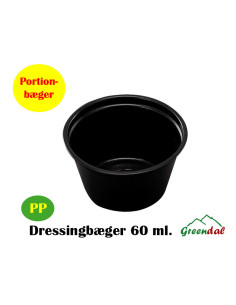 Dressingbæger Portionsbæger 60 ml 2 OZ