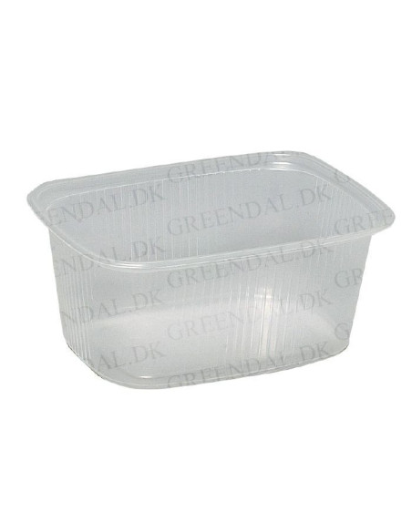 Plastbakke mini Klar 250ml 100stk/ps - 
