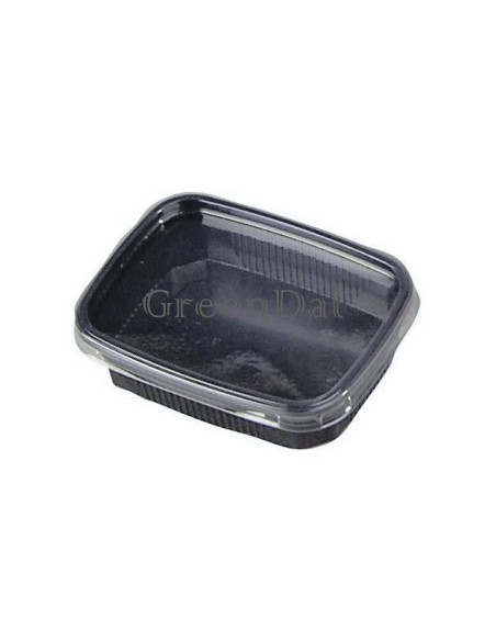 Plastbakke Mini Sort 250ml 100stk/ps - 