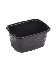 Plastbakke Mini Sort 250ml 100stk/ps -  2