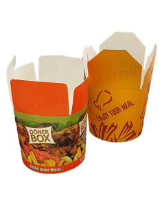 Kebabbox (Take Away) 700ml 5x100pc/box -  2
