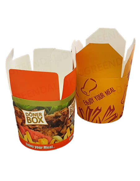 Kebabbox (Take Away) 700ml 5x100stk/kar - 