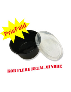 Micro bæger Rund Låg Klar 2