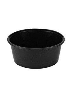 Micro Cup Round Black 450-U/lid box.10x50pc/pk. - 