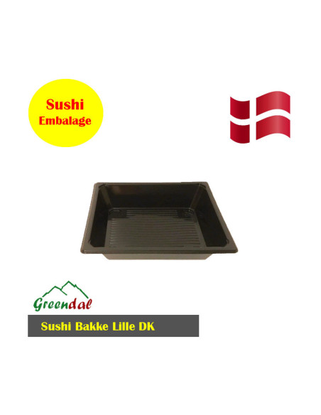 Sushi Bakke lille DK rektangulær