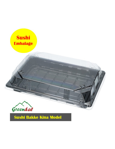 Sushi Bakke Kina model 800ml med låg
