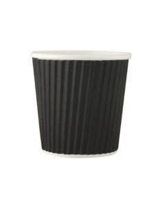 Kaffebæger Ripple Sort 230-480ml -  2