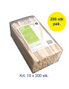 Spear Golf w/handle 15cm bamboo 10x200pc/box - 