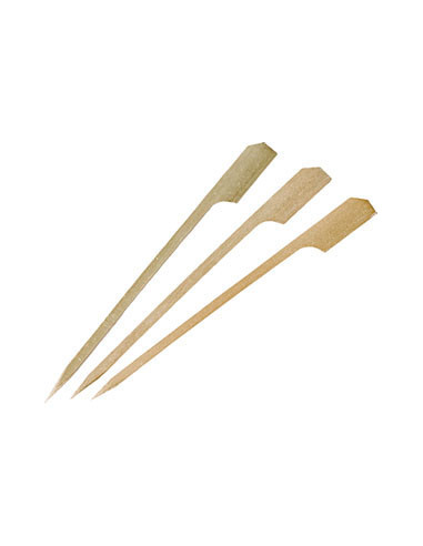 Spyd træ 15 cm Bambus