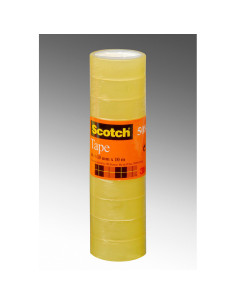 Tape Scotch kontortape 508 transparent 15mmx33m 10stk/pak - 