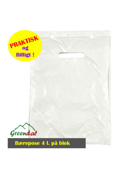 Bærepose 4 l. på Blok-Virgin