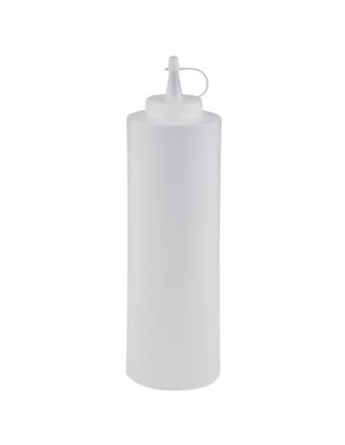 Plastflaske 70 cl Ø7x24 cm med Tud/Skruelåg Klar