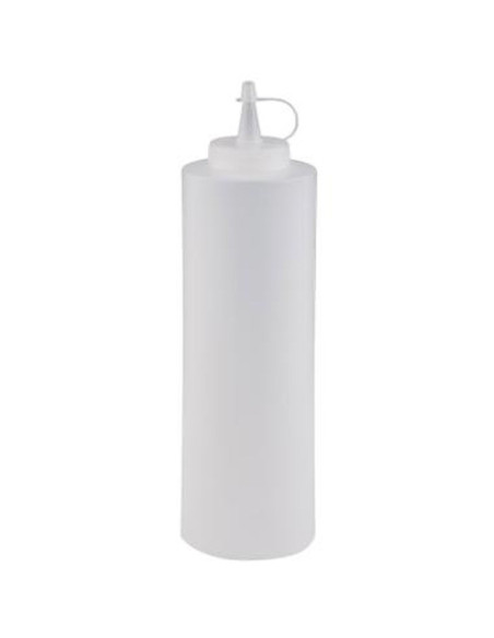 Plastflaske 70 cl Ø7x24 cm med Tud/Skruelåg Klar