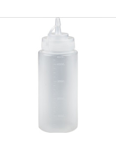 Plastic bottle for dressing 45cl transparent -  2