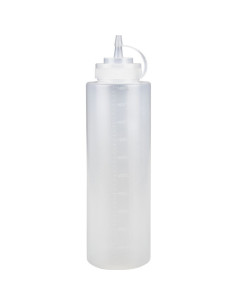 Plastic bottle for dressing 1000 cl transparent -  2