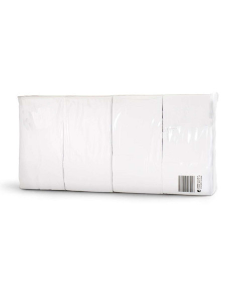 Napkin Art 40x40cm 2-layer 1/4 fold White 6x250pc/pack - 