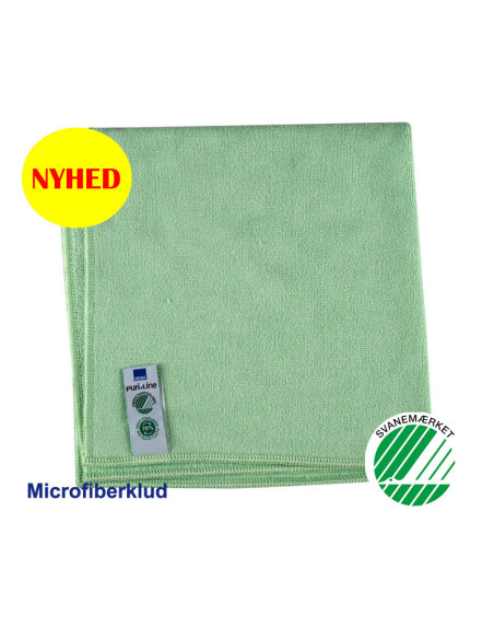 Microfiberklud Pure Line Grøn