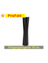 Fleregangssugerør Sort Ø 6 x 19 cm