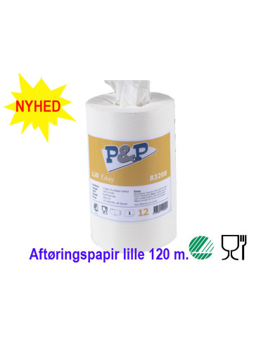 Wiping paper Easy lux 1-layer 120m  12roll/box