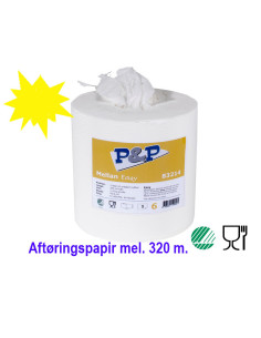 Wiping paper Easy lux 1-layer 320m  6 roll/box -  2