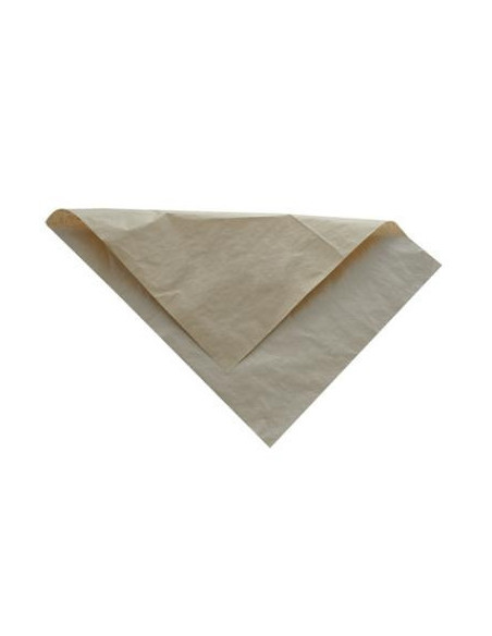 Burger/Sandwichpapir PE brun belagt 330x400mm 1000stk/kar - 