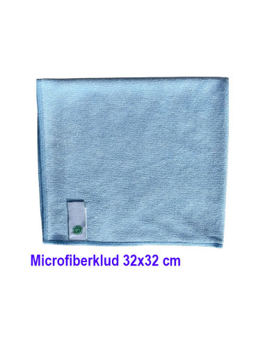 Mikrofiberklude Blå 32x32cm