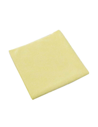 Mikrofiberklude gul 32x32cm 10 stk/pk