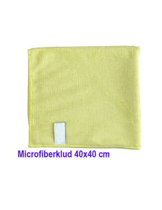 Microfiber cloth Yelow 40x40cm 10pc/pack - 